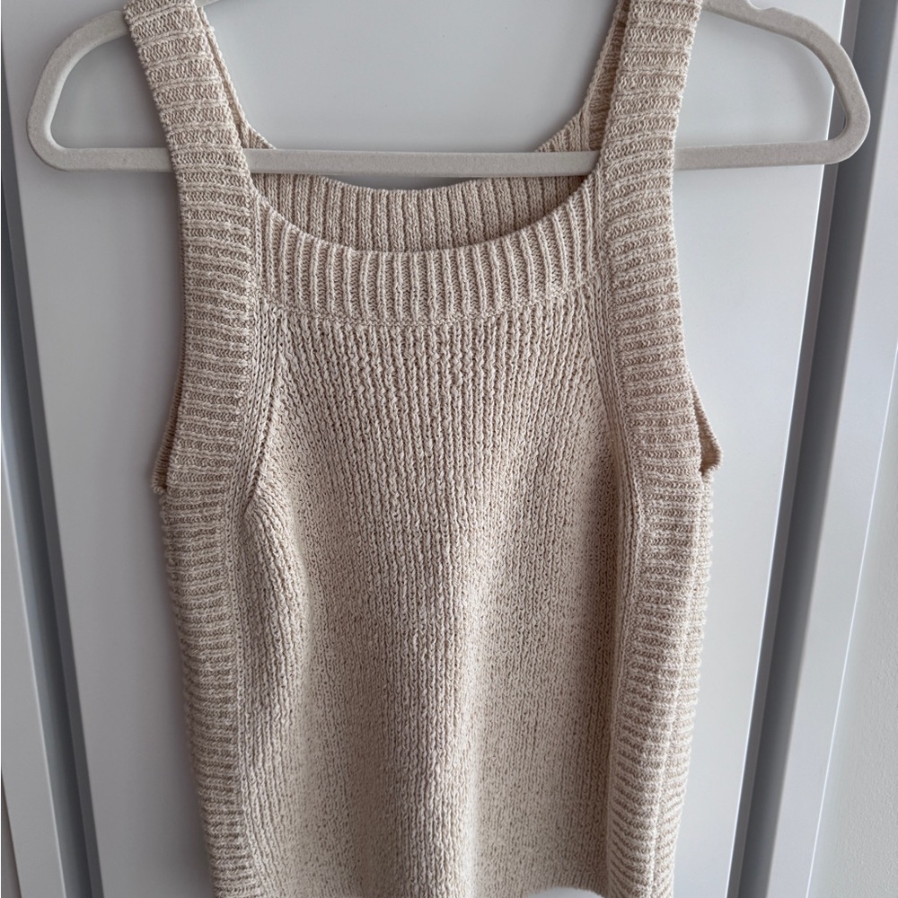 J. Crew Cream Sweater tank